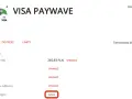 Widok karty mBank Visa. Kliknij "Zmień", aby dowiedzieć się, jak zmienić limity mBank.