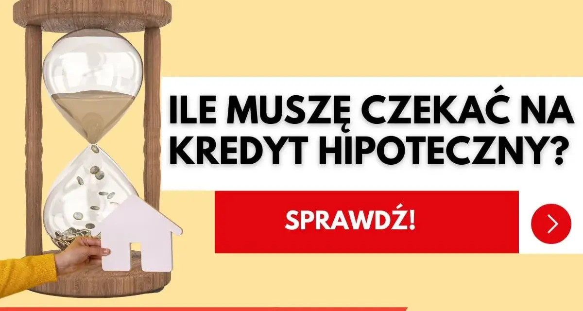 Kiedy mbank decyzja kredytowa ile trwa? Klepsydra z monetami i domkiem symbolizuje czas oczekiwania na kredyt hipoteczny.