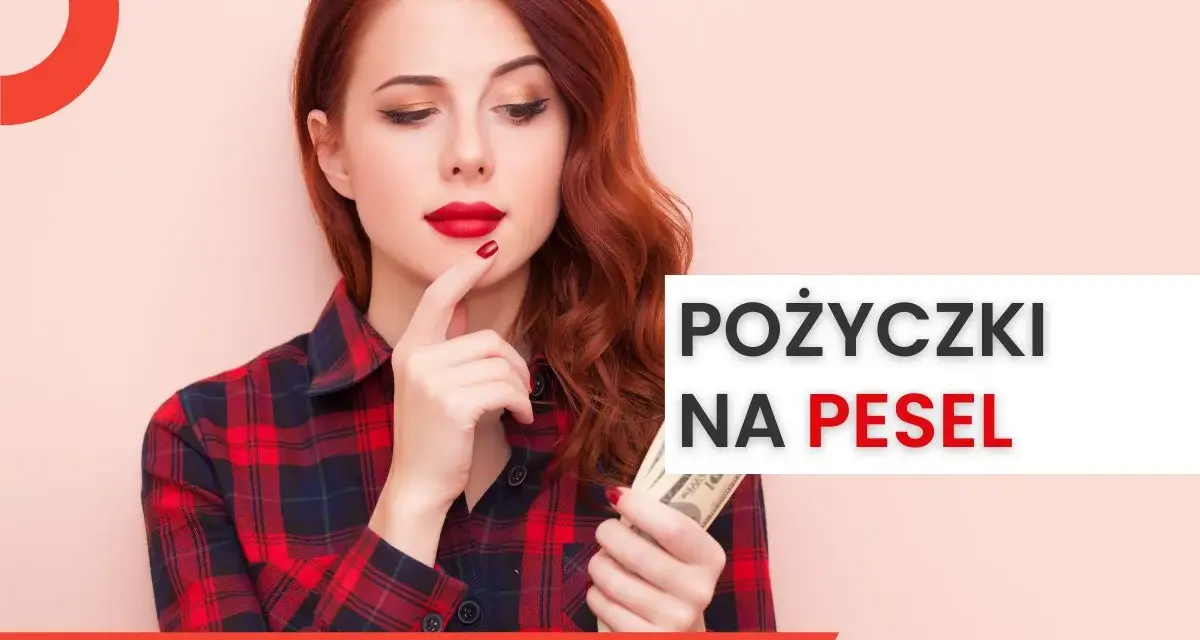 Zastanawiasz się, czy na sam PESEL można wziąć pożyczkę? Kobieta z pieniędzmi w ręku myśli o finansach.
