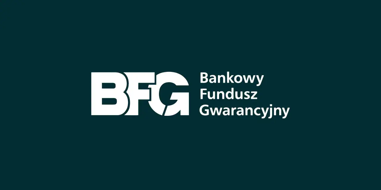 Logo BFG - Bankowy Fundusz Gwarancyjny. Chroni Twoje oszczędności, gdyby bank upadł.