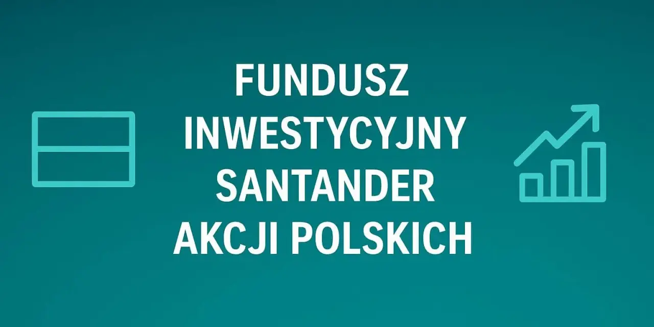 Jak wypłacić pieniądze z funduszu inwestycyjnego Santander Akcji Polskich? Ikony symbolizują inwestycje i wzrost.