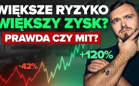 Większe ryzyko, większy zysk? Prawda czy mit? Analiza wykresów giełdowych pokazuje, czy warto grać na giełdzie.