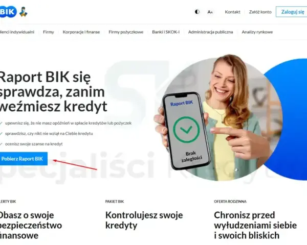 Raport BIK co zawiera: sprawdź, czy nie masz opóźnień, nikt nie wziął na Ciebie kredytu i oceń swoje szanse. Pobierz raport BIK.