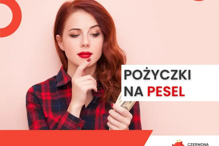 Zastanawiasz się, czy na sam PESEL można wziąć pożyczkę? Kobieta z pieniędzmi w ręku myśli o finansach.