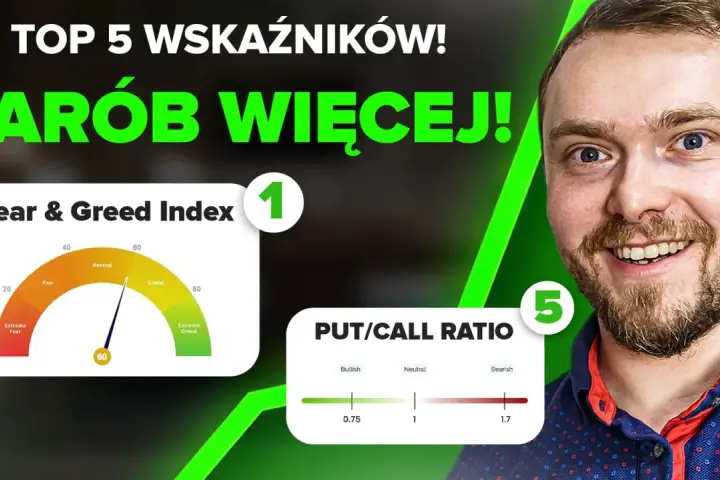 Dowiedz się, ile można zarobić na giełdzie, analizując wskaźniki Fear & Greed Index i Put/Call Ratio.