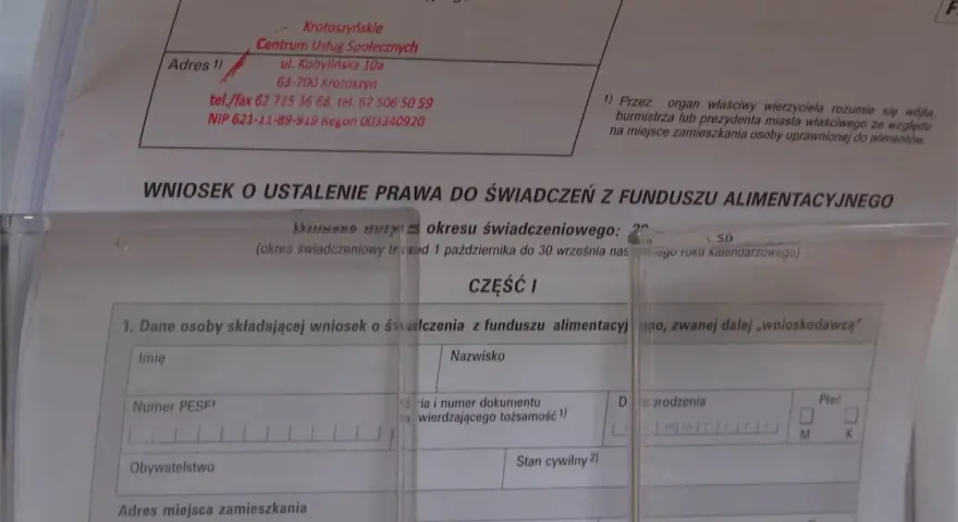 Wniosek o świadczenia z funduszu alimentacyjnego. Czas oczekiwania na alimenty z funduszu alimentacyjnego może być różny.