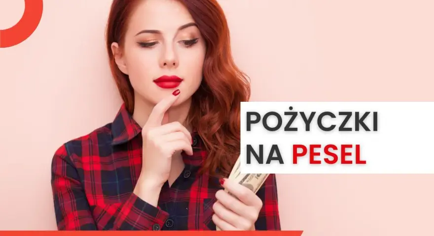 Zastanawiasz się, czy na sam PESEL można wziąć pożyczkę? Kobieta z pieniędzmi w ręku myśli o finansach.