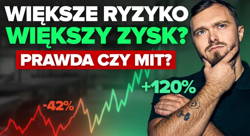 Większe ryzyko, większy zysk? Prawda czy mit? Analiza wykresów giełdowych pokazuje, czy warto grać na giełdzie.