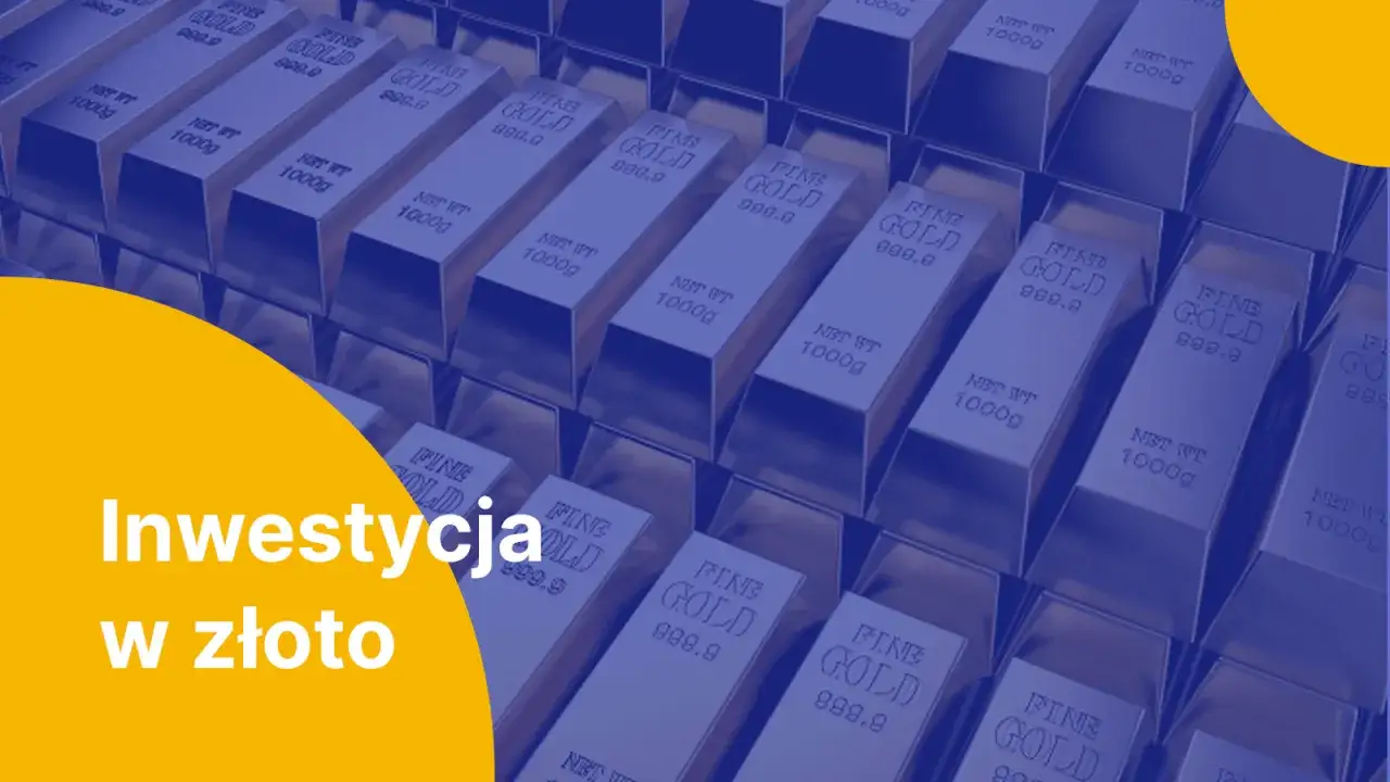 Inwestycja w złoto: jak kupić złoto na giełdzie? Widok na rząd sztabek złota.